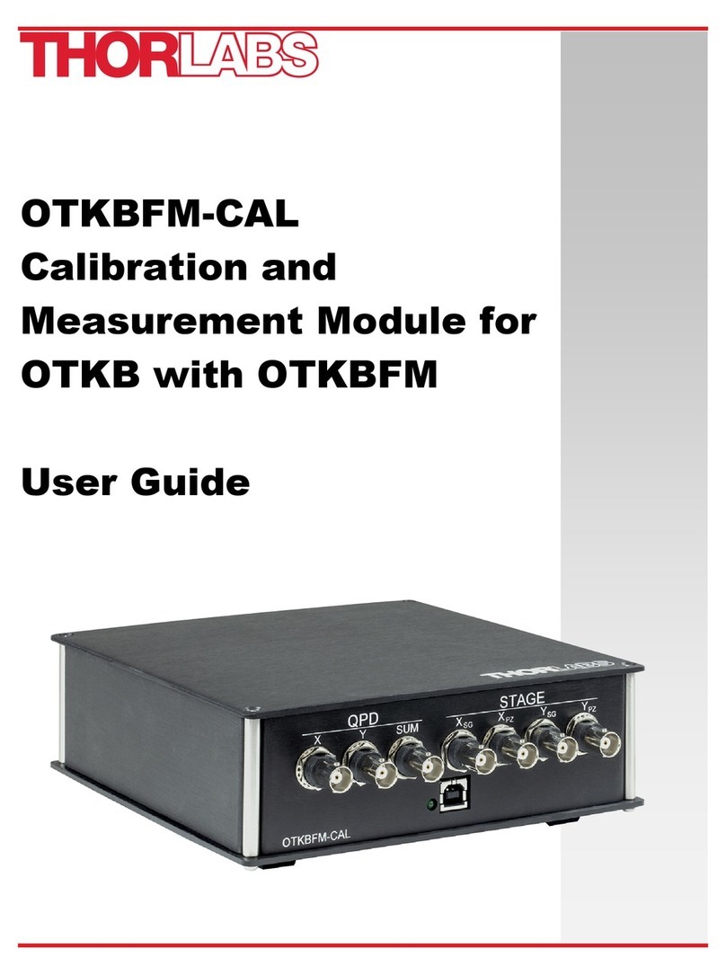 THORLABS OTKBFM-CAL user guide