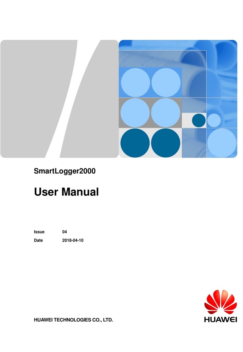 Huawei SmartLogger2000 series User manual Huawei SmartLogger2000 series User manual