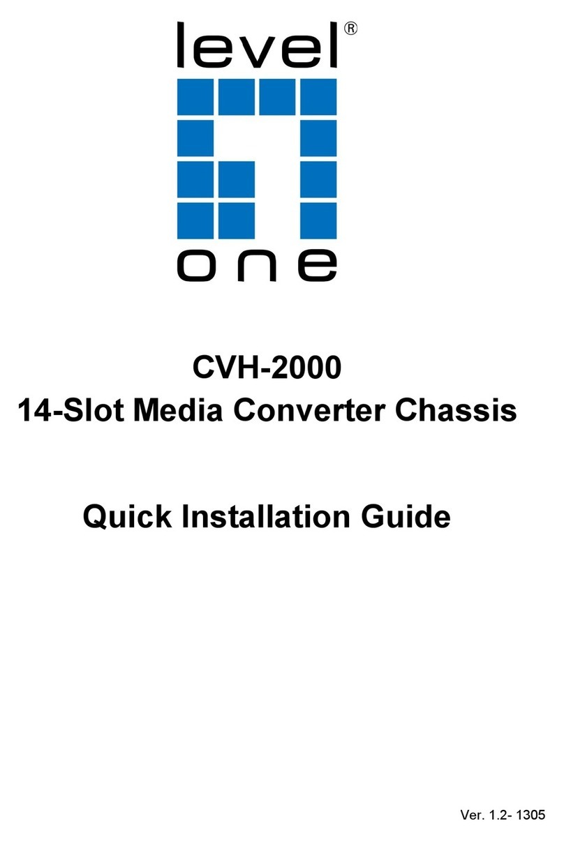 LevelOne CVH-2000 installation guide