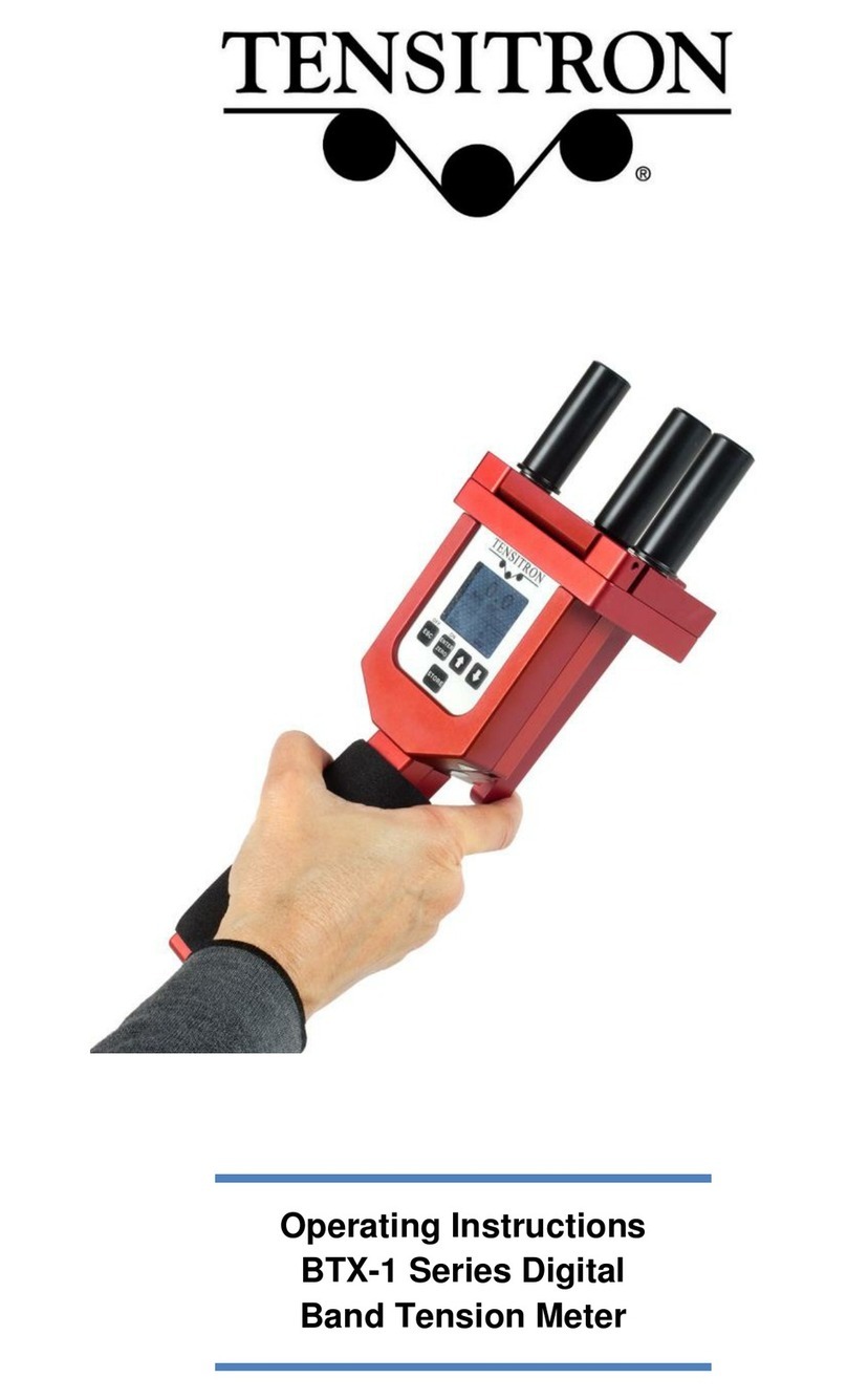 TENSITRON BTX-1 Series operating instructions
