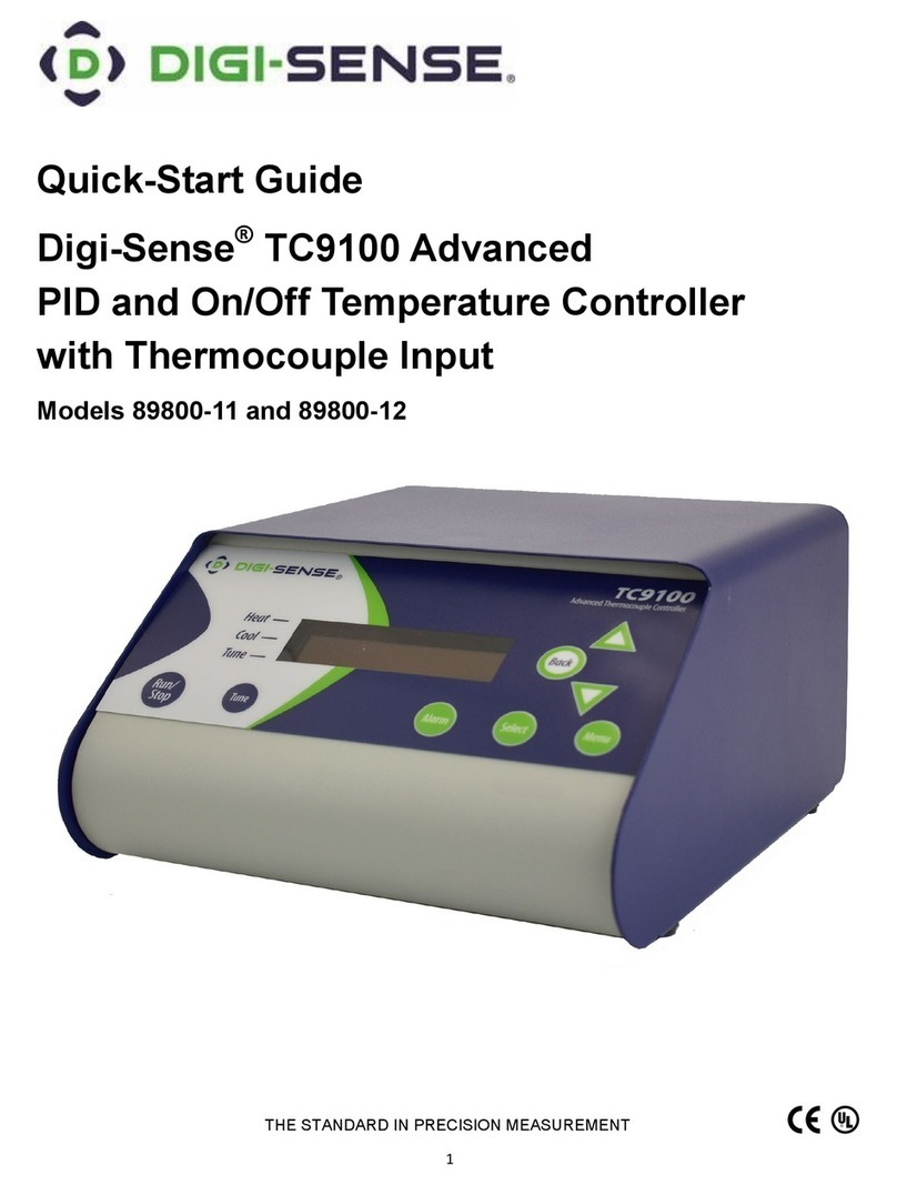 Digi-Sense TC9100 quick start guide