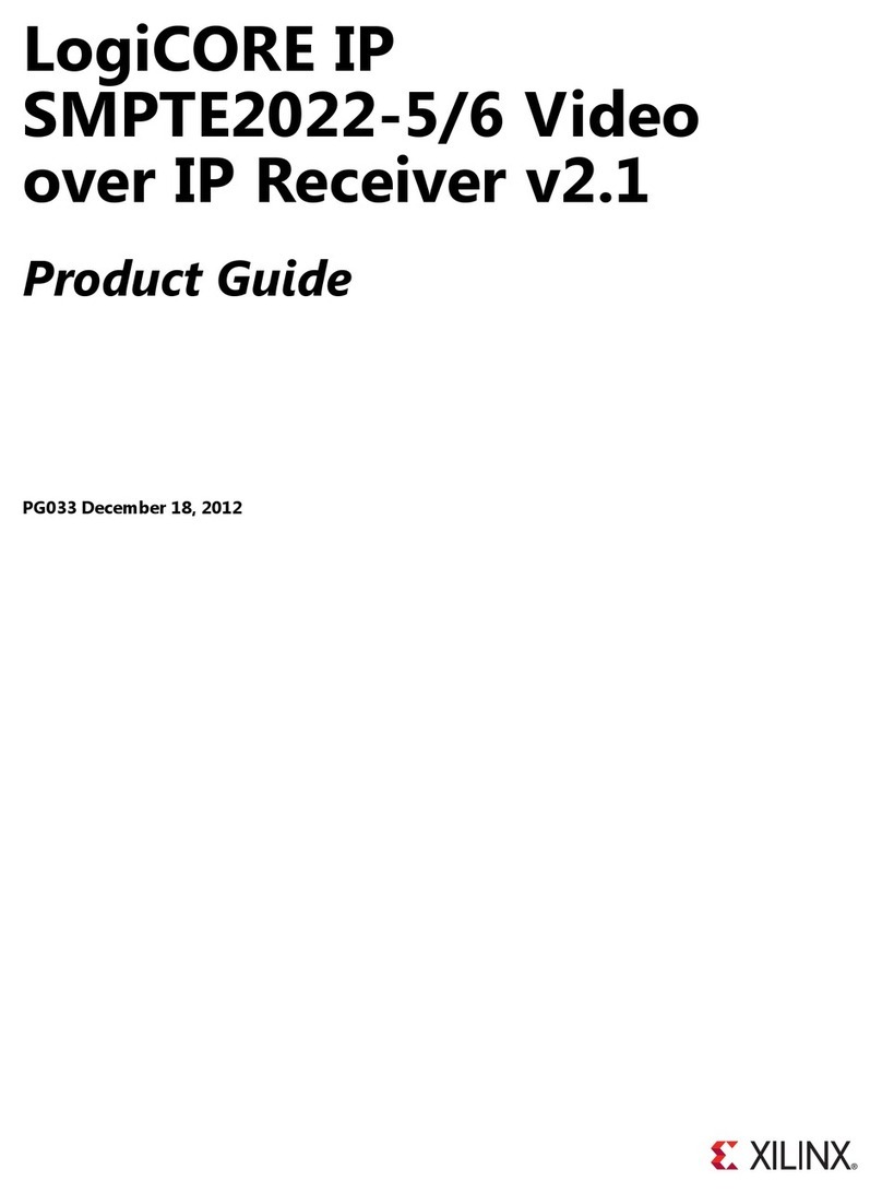 Xilinx LogiCORE IP Product guide