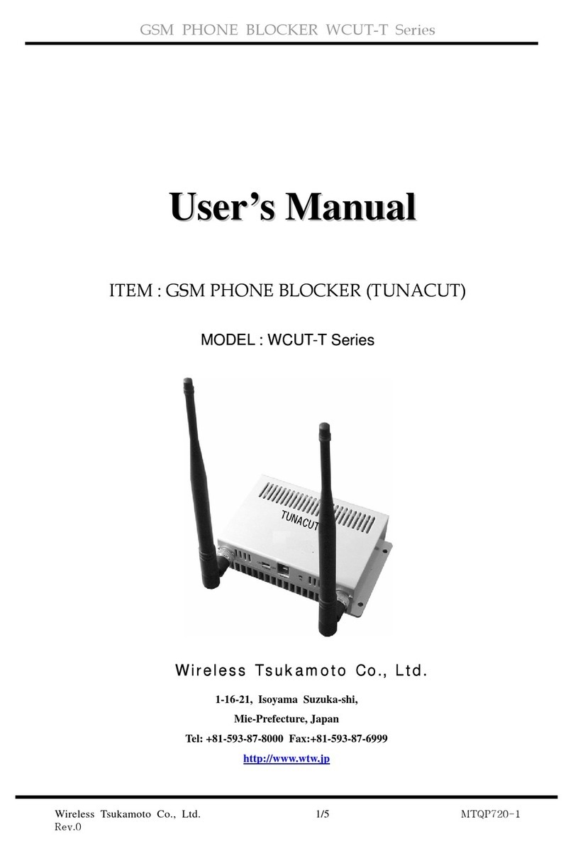 Wireless Tsukamoto Co., Ltd. WCUT-T Series user manual Wireless Tsukamoto Co., Ltd. WCUT-T Series user manual