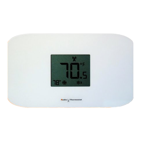 Radio Thermostat CT110 Operation guide