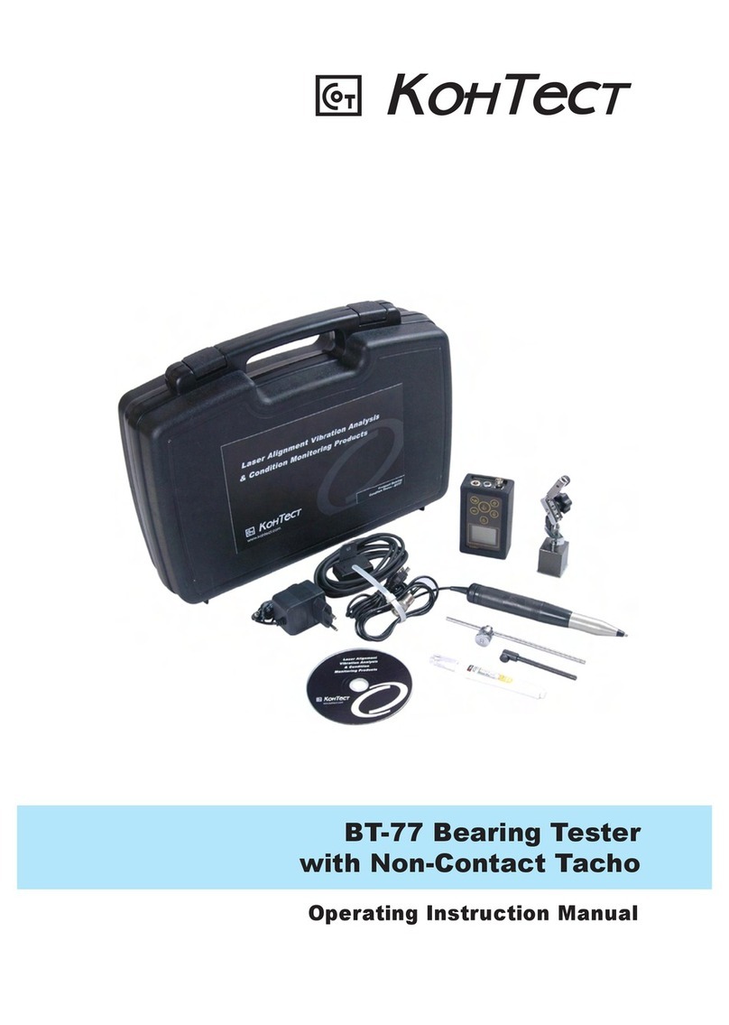 KOHTECT BT-77 Operating instructions manual