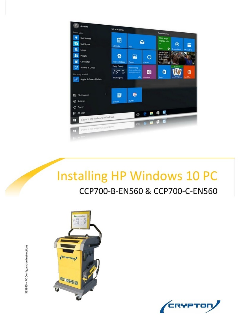 CryptOn CCP700-B-EN560 manual
