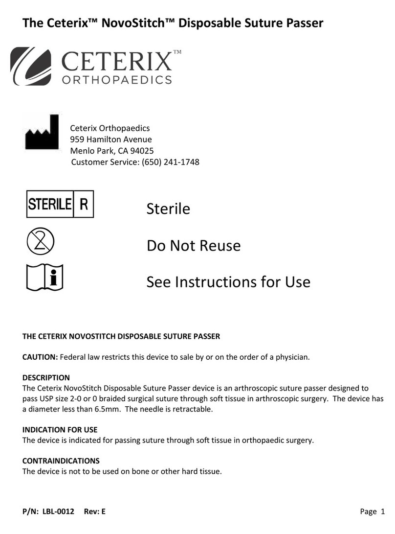 Ceterix NovoStitch Instructions for use