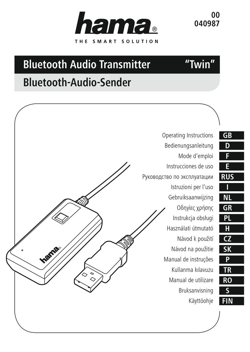 Hama Twin User manual