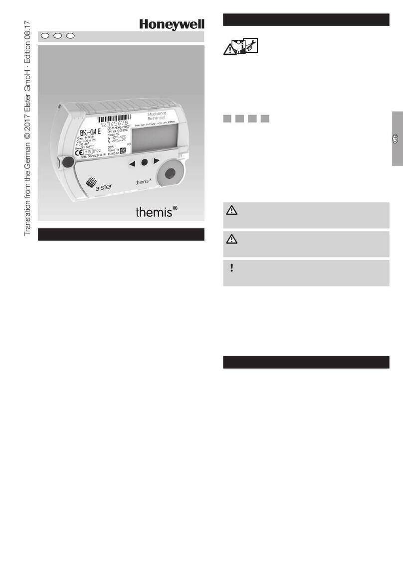 Honeywell Themis alpha EI2 Operating instructions Honeywell Themis alpha EI2 Operating instructions