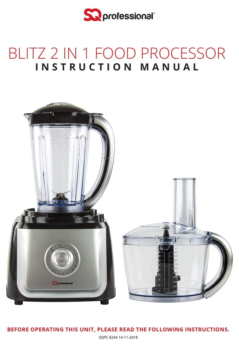 SQ Professional BLITZ 2 IN 1 instruction manual
