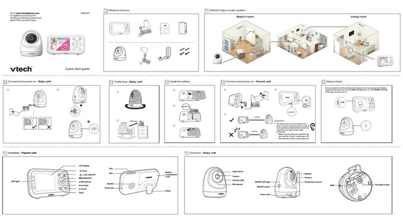 V-tech VM3261 User manual
