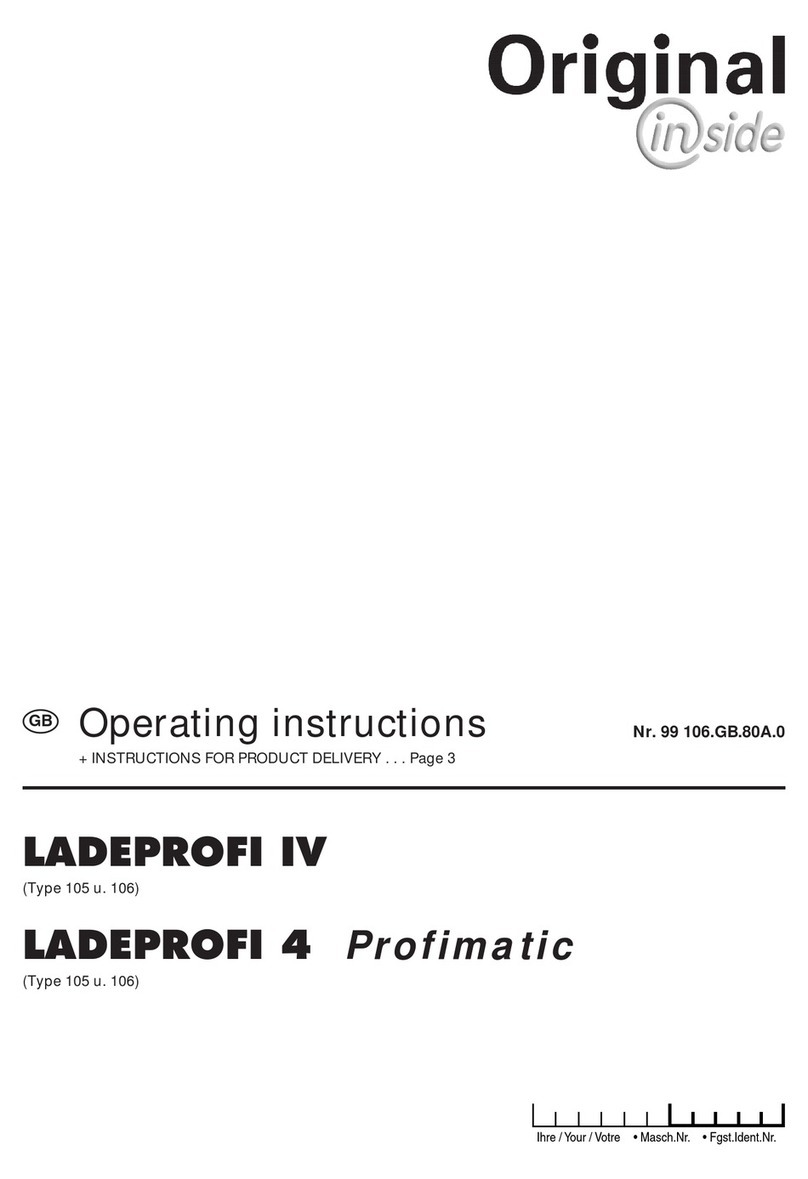 Pottinger LADEPROFI 4 Profimatic operating instructions