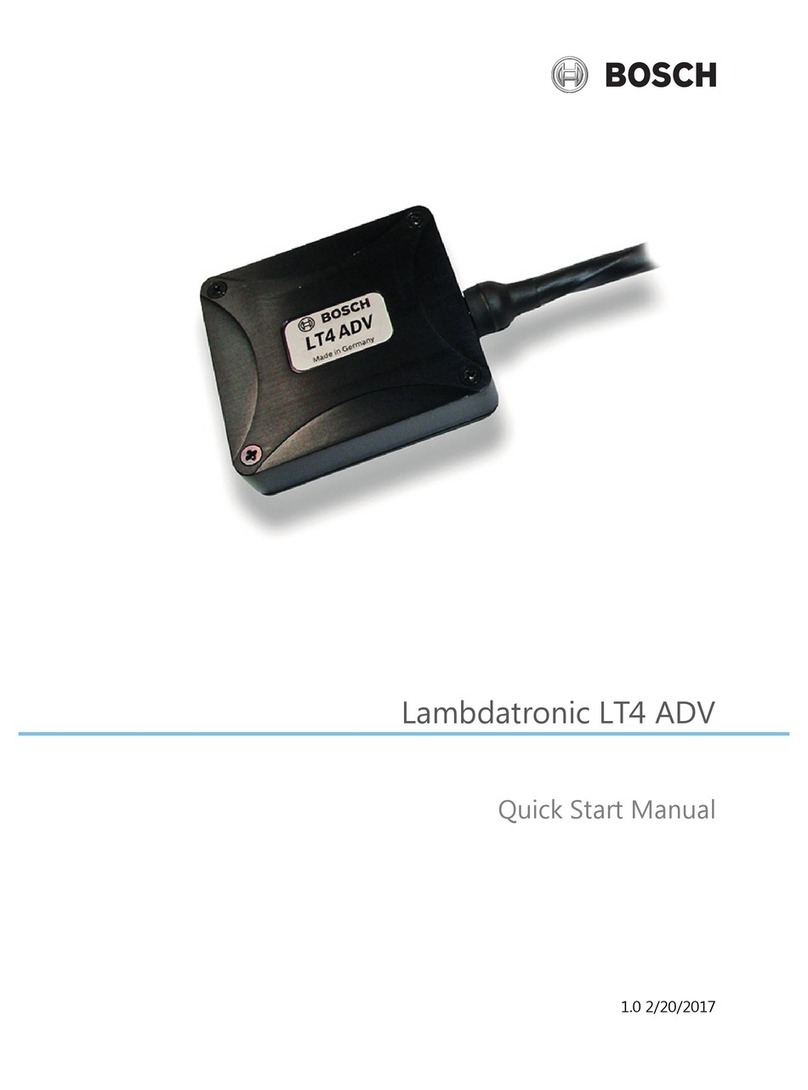 Bosch Lambdatronic LT4 ADV Instruction manual