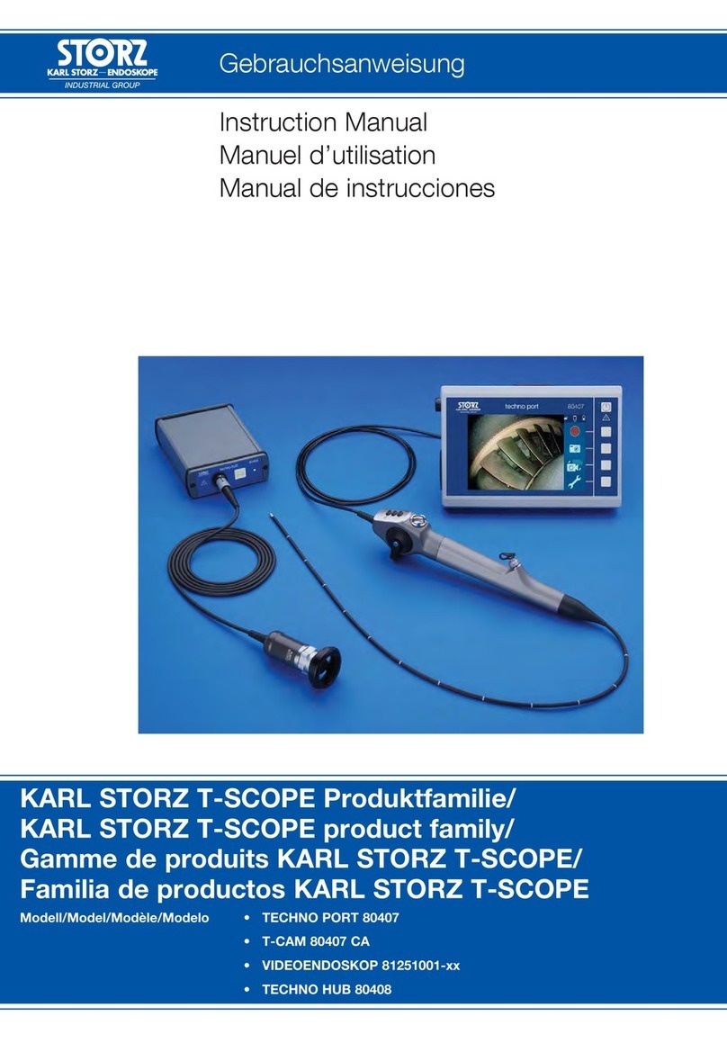 Karl Storz T-scope series instruction manual