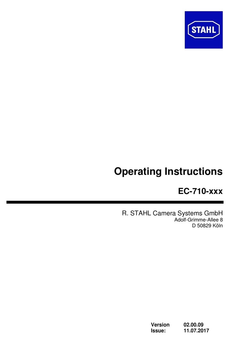 Stahl EC-710 series operating instructions
