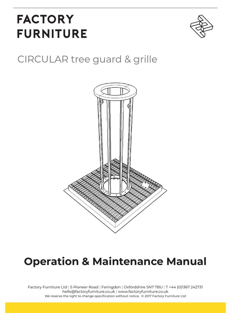 Factoryfurniture Circular Operation & maintenance manual Factoryfurniture Circular Operation & maintenance manual