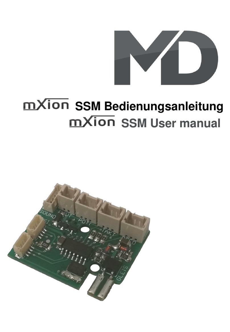 MD mxion ssm User manual