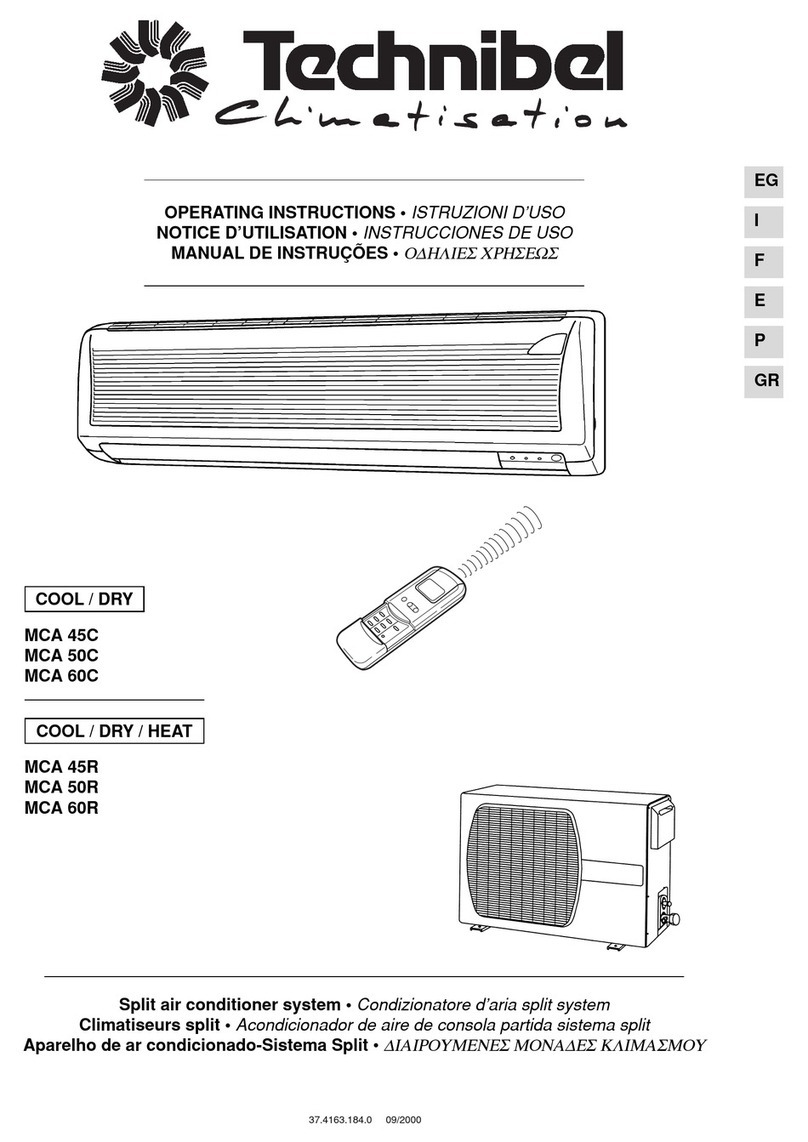 Technibel MCA 45C User manual