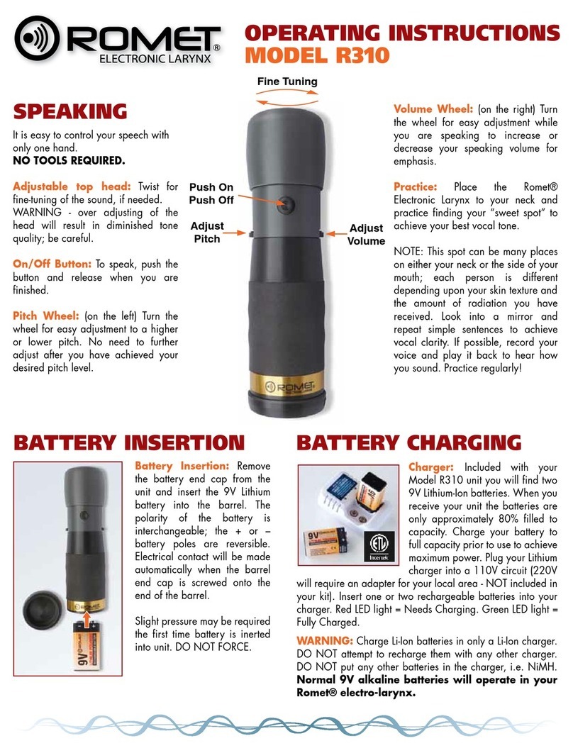 Romet R310 operating instructions
