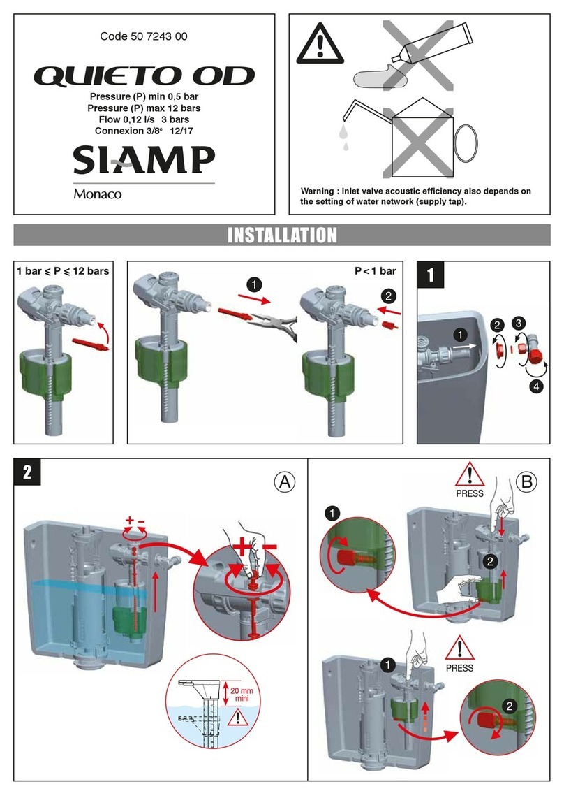 Siamp Quieto OD User manual Siamp Quieto OD User manual