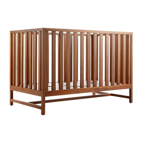 The Land of Nod Taylor Crib User manual The Land of Nod Taylor Crib User manual