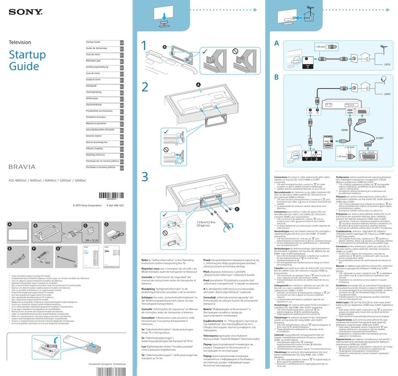 Sony BRAVIA KDL-48R55xC User guide