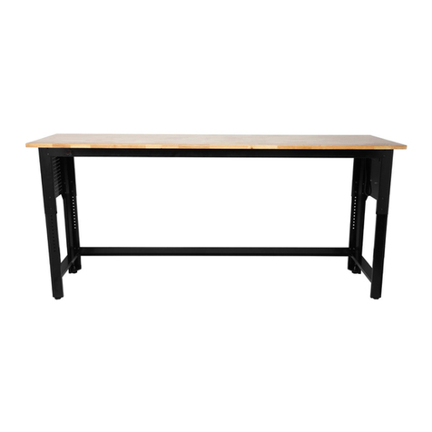 Craftsman 76633 Butcher Block User manual