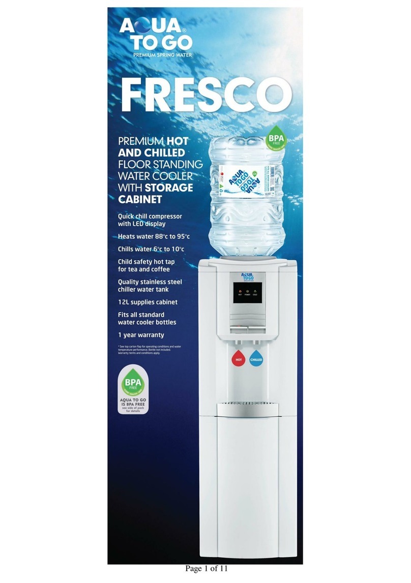 Aqua To Go Fresco User manual