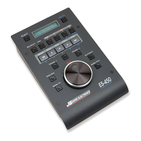 JLCooper Electronics ES-450 J RS-422 user manual