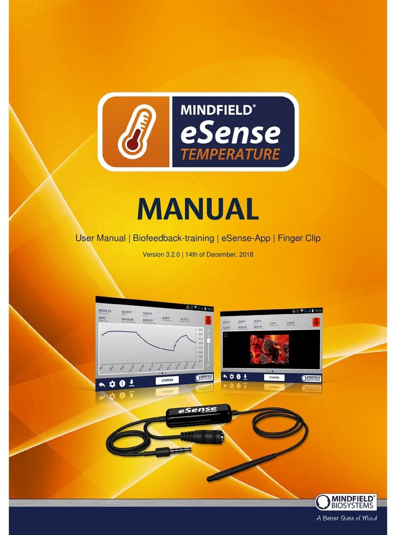 Mindfield eSense user manual