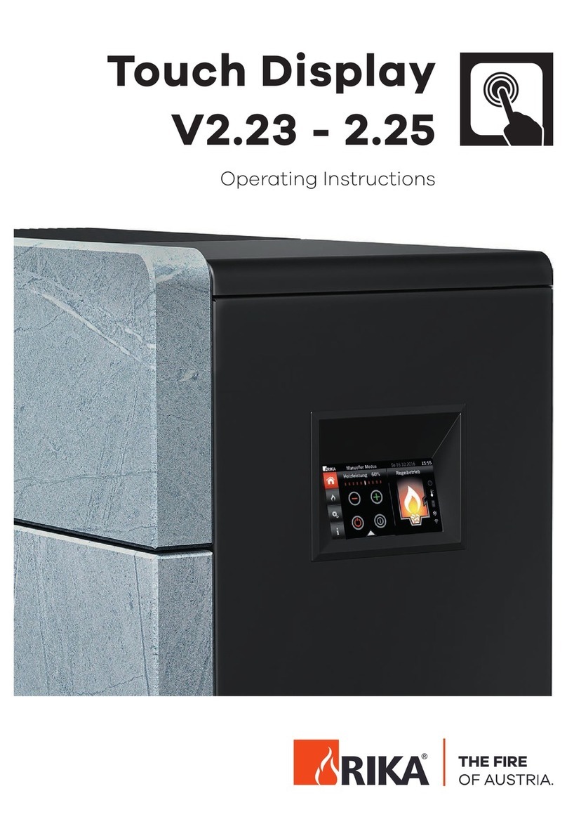 RIKA V2.23 User manual