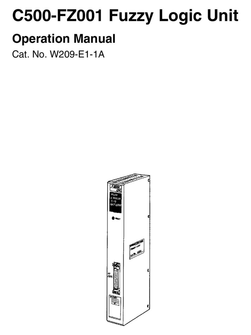 Omron C500-FZ001 Quick start guide