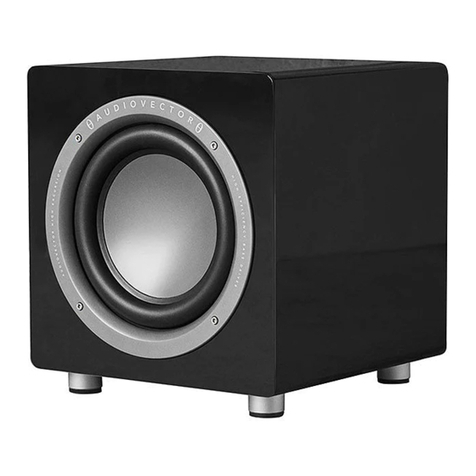 AUDIOVECTOR QR SUB instruction manual AUDIOVECTOR QR SUB instruction manual