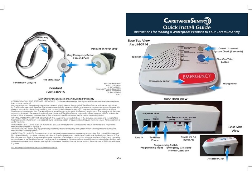LogicMark CaretakeSentry 40914 User manual