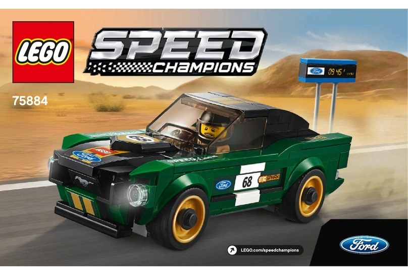 LEGO Speed Champions Series 75884 manual