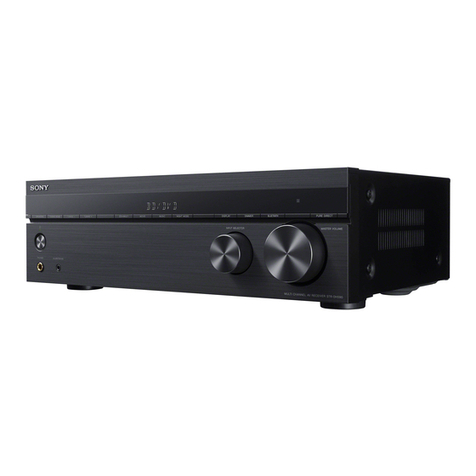 Sony STR-DH590 Startup guide