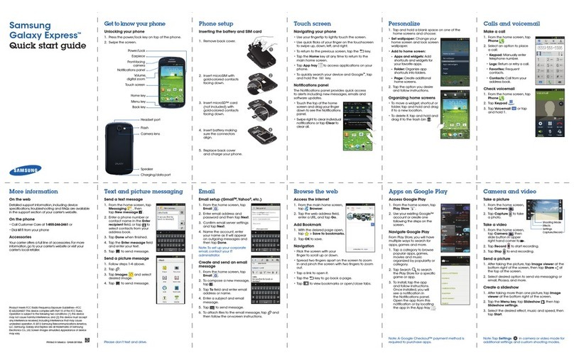 Samsung Galaxy Express User manual