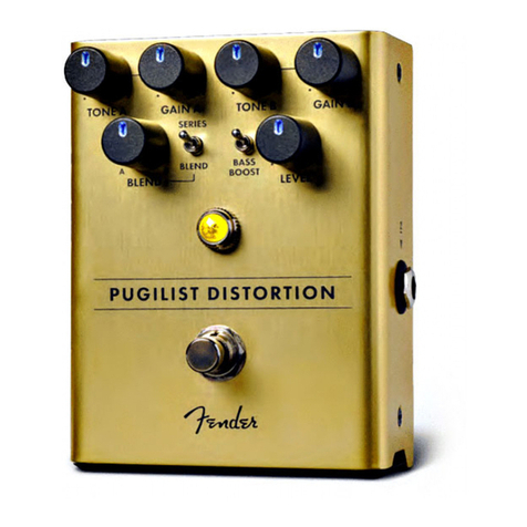 Fender Pugilist Distortion manual