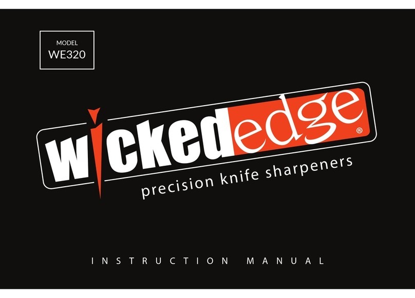 WICKEDedge WE320 User manual