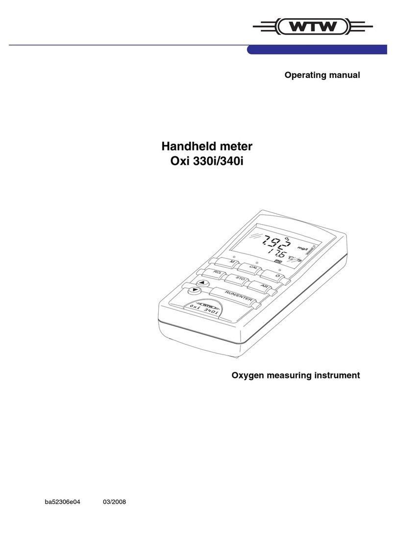 wtw Oxi 330i operating manual