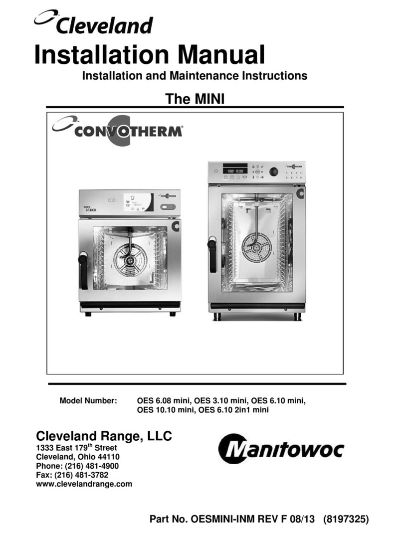 Manitowoc OES 6.08 mini Installation and maintenance instructions