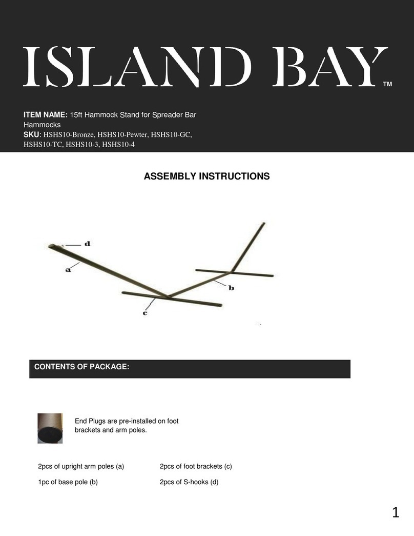 Island Bay HSHS10-Bronze Assembly instructions