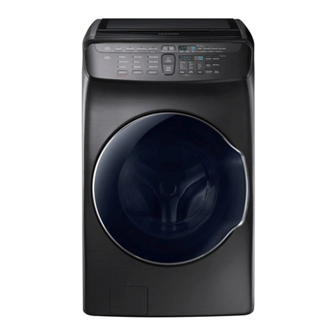 Samsung flexwash WV60M9900A series user manual