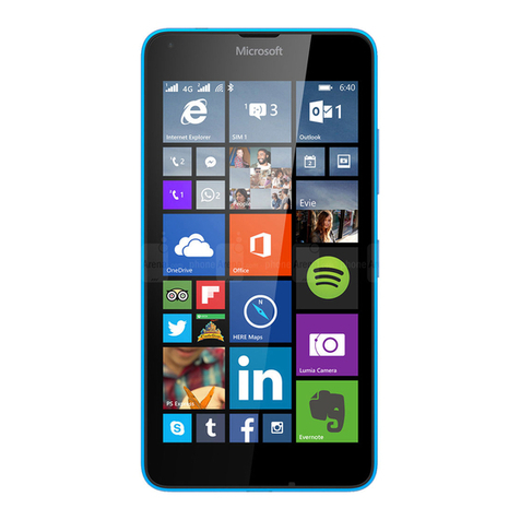 Microsoft Lumia 640 LTE User manual