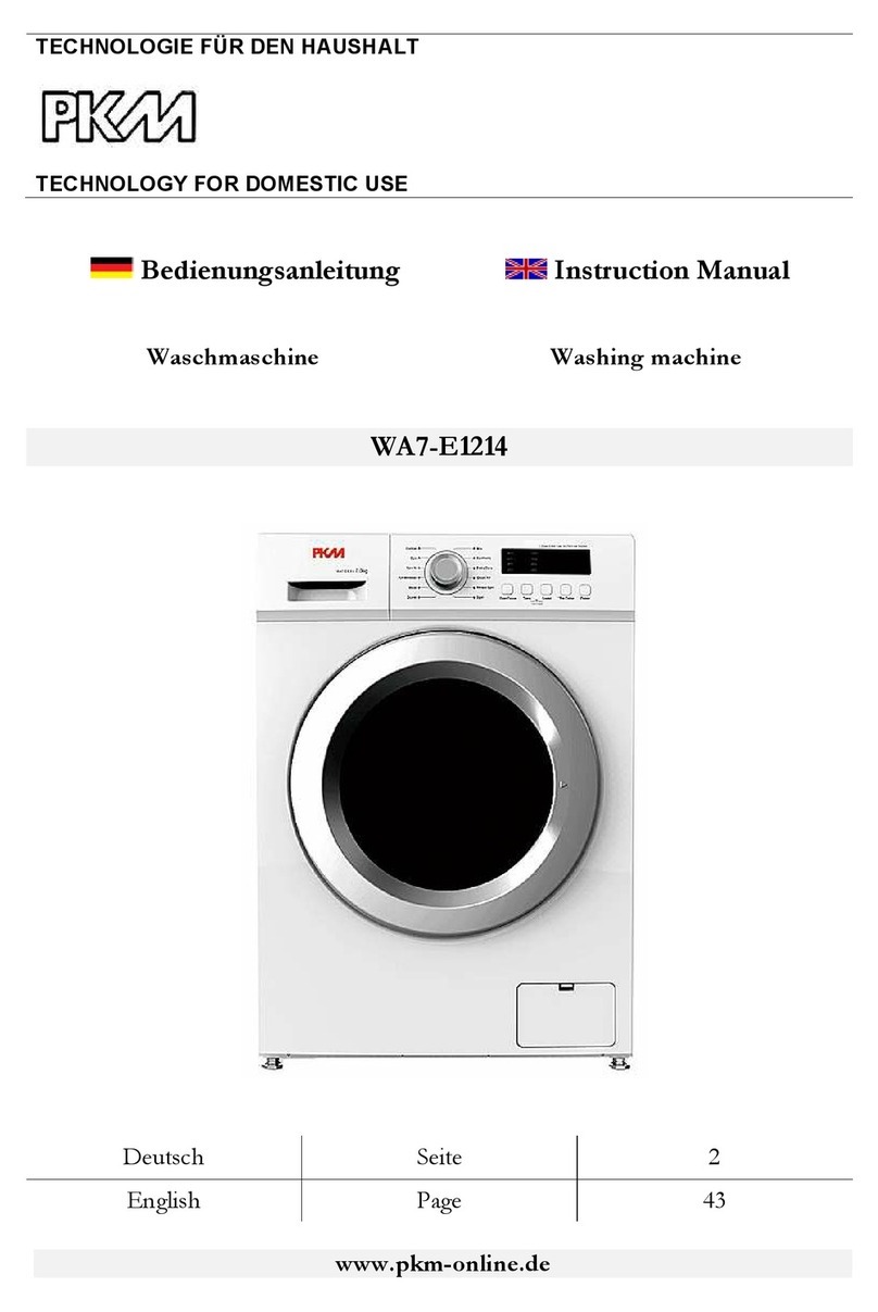 Pkm WA7-E1214 instruction manual