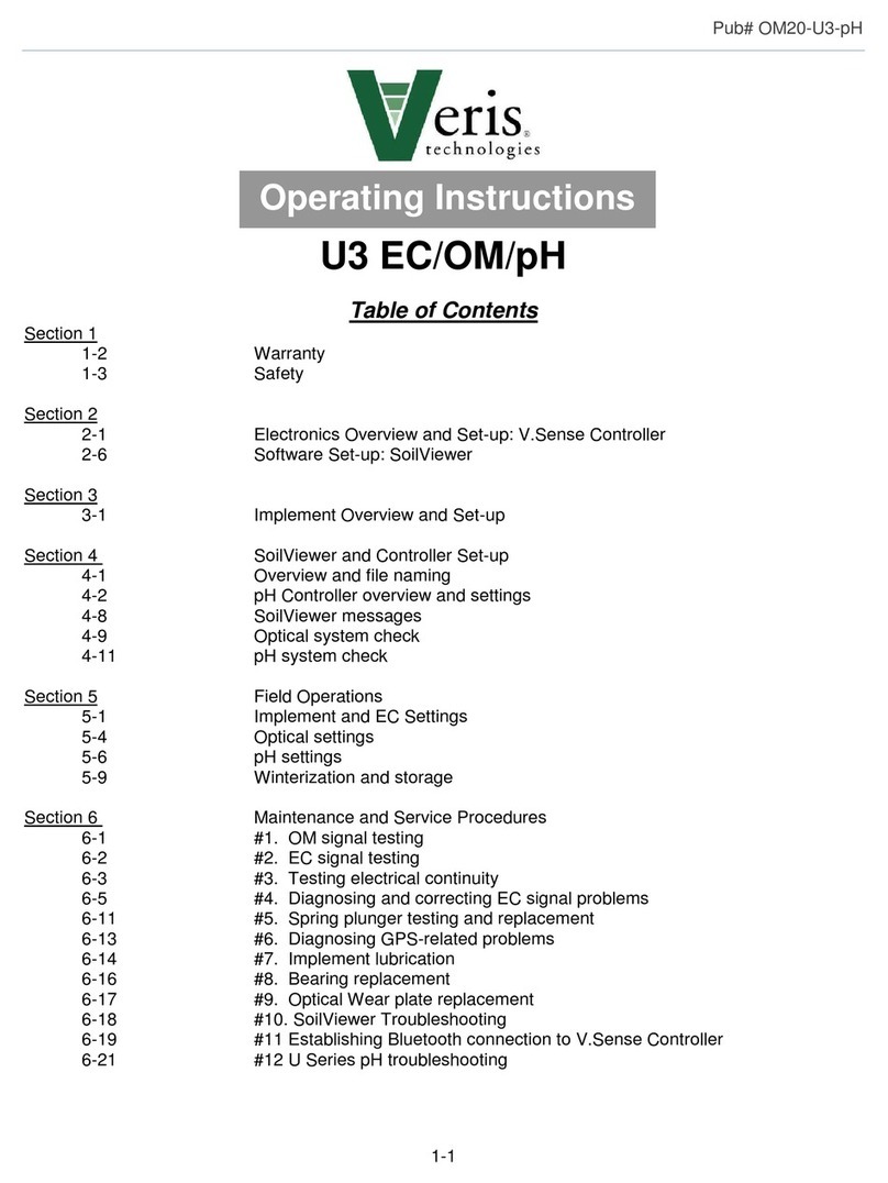 Veris U3 User manual