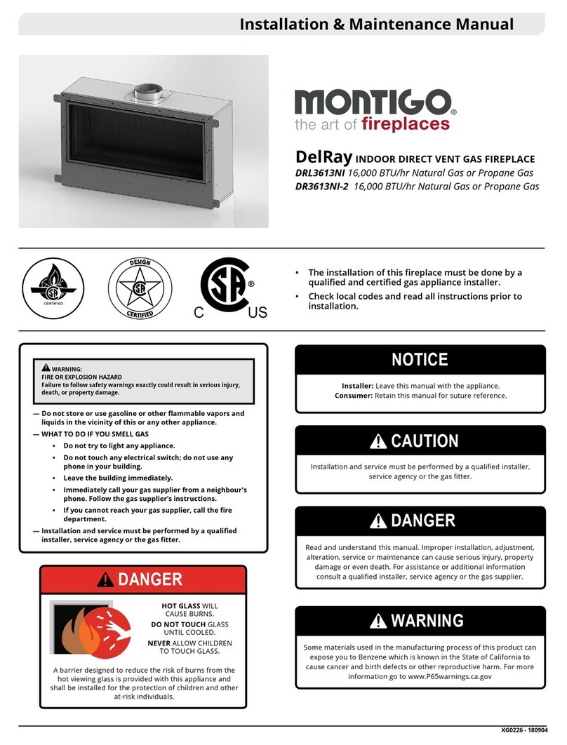 Montigo DelRay DRL3613NI Instruction Manual Montigo DelRay DRL3613NI Instruction Manual