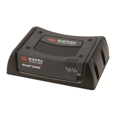 Sierra Wireless Airlink  GX450 quick start guide