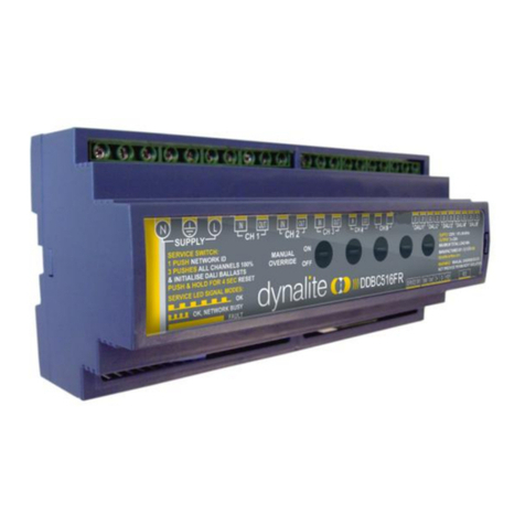 Philips Dynalite DDBC516FR installation manual