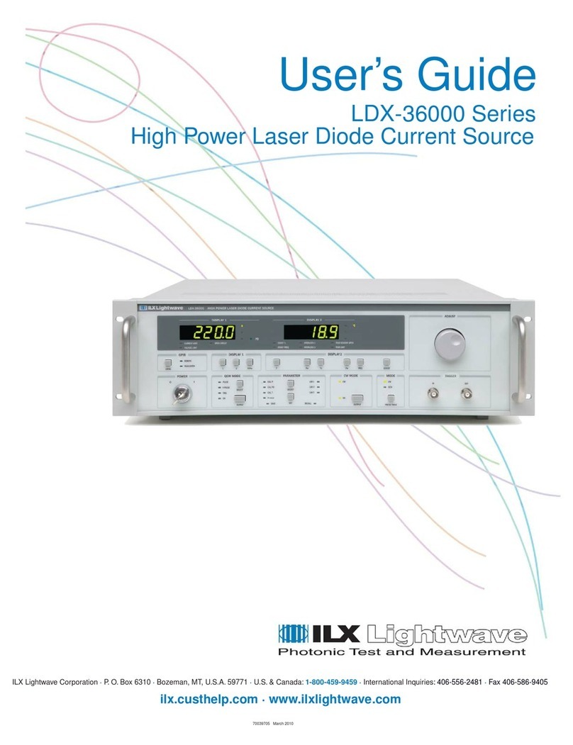 ILX Lightwave LDX-36000 Series user guide